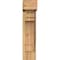 Ekena Millwork Merced Block Rough Sawn Bracket w/ Offset Brace, Western Red Cedar, 6"W x 14"D x 26"H BKT0604X14X26MRC05RWR - alternate 4